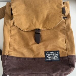 Levi's Tan and Brown Men's Backpack